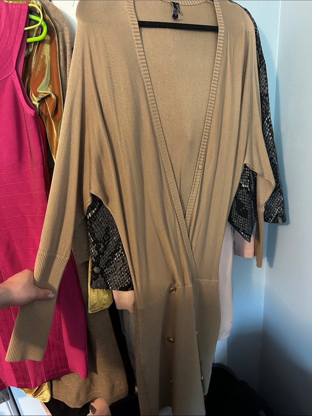 Never worn* Flash Sale - Guess Marciano Knit Dress - Tan